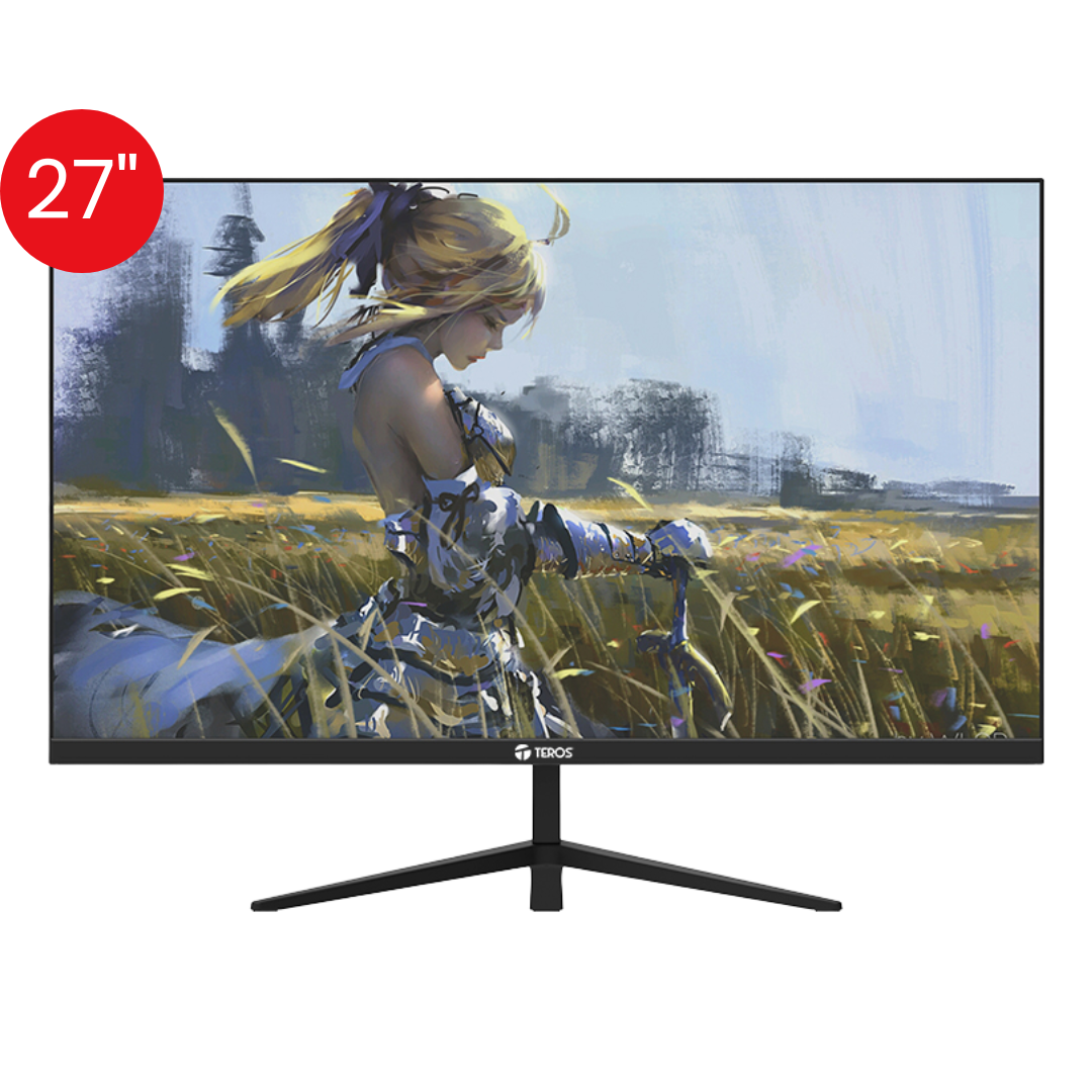 Monitor Gaming Teros TE-3174N, 27 IPS Curvo, Full HD, DisplayPort