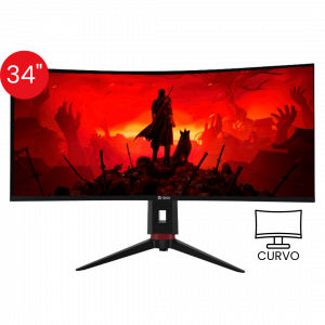 Monitor Teros Gaming Curvo Te-7350n 34 QHD 2K 165Hz 1ms