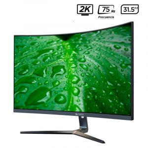 Monitor Curvo TEROS TE-3251S, 31.5" 2K QHD VA, 75Hz, 1ms, HDMI, DP, Audio Out