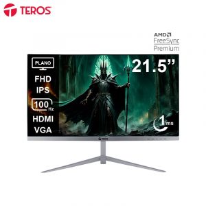 Monitor Plano Teros TE-2127S, 21.5" FHD IPS, 100Hz, 1ms, HDMI, VGA
