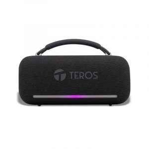 Parlante Inalámbrico Teros Vibes VB-6049BLK, 60W, BT 5.3, 4000 MAH, USB, Luces LED, Negro