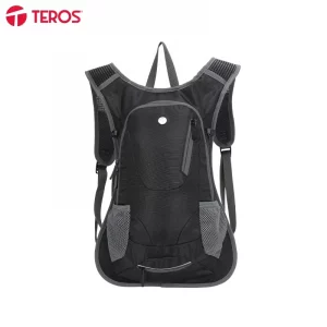 Mochila de Hidratación TEROS TE-9034BK, Incluye bolsa de agua de 2 LT, Negro