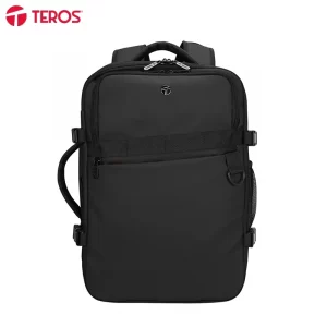 Travel Backpack TEROS TE-9037BK, para Notebooks de hasta 15.6", Negro
