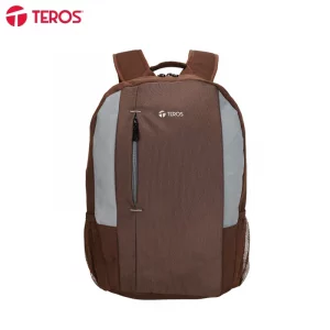 Mochila TEROS TE-9040BR, para laptops de hasta 15.6", Marrón